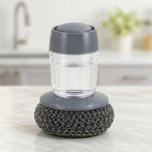 BUY 1 GET 1 FREE – Smart Soap Dispensing Dish Washer & Pot Scrubber (Set of 2)
